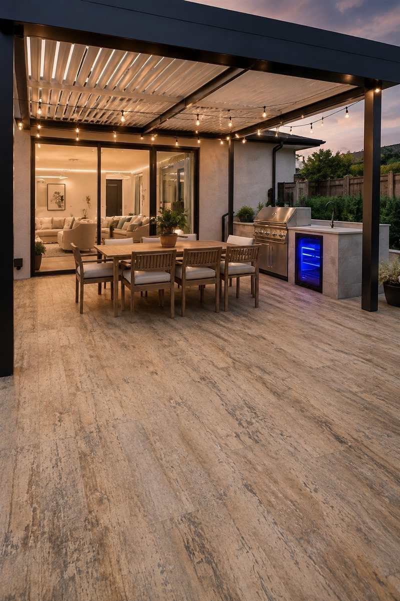 Patio con Cava
