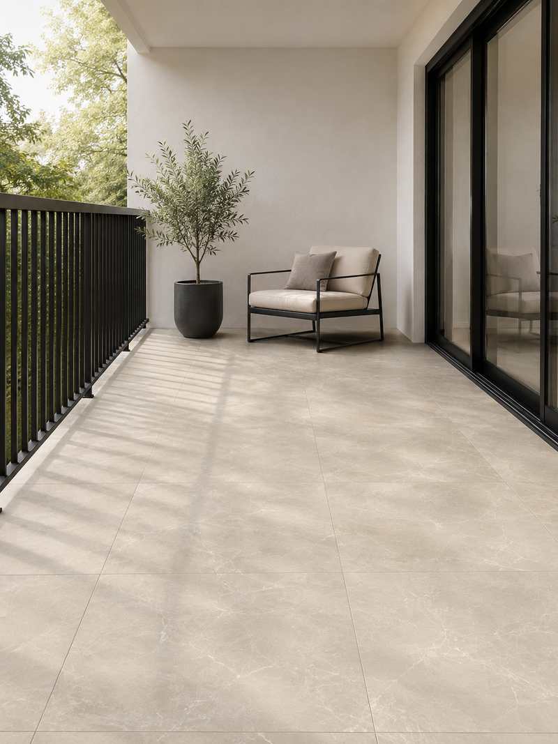 Balcón con Sanare Beige