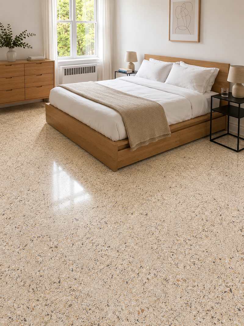 Habitación con Granite Stone Beige