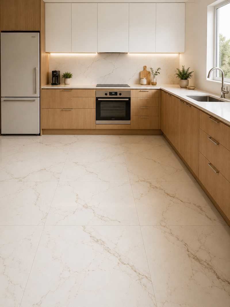 Cocina con Galipan Taupe