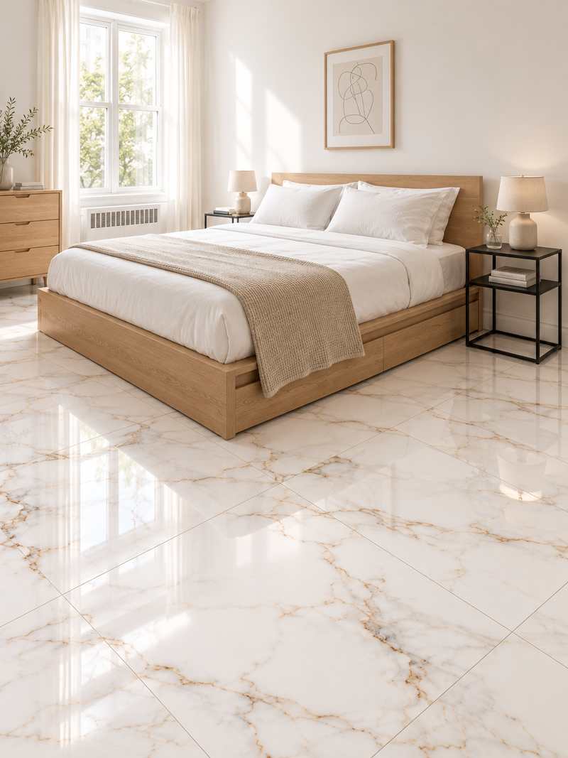 Habitación con Carrara Gold