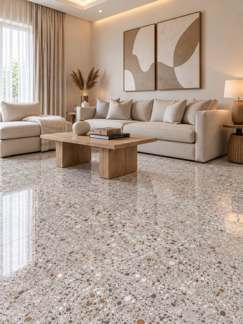 Sala con Granite Stone Gray