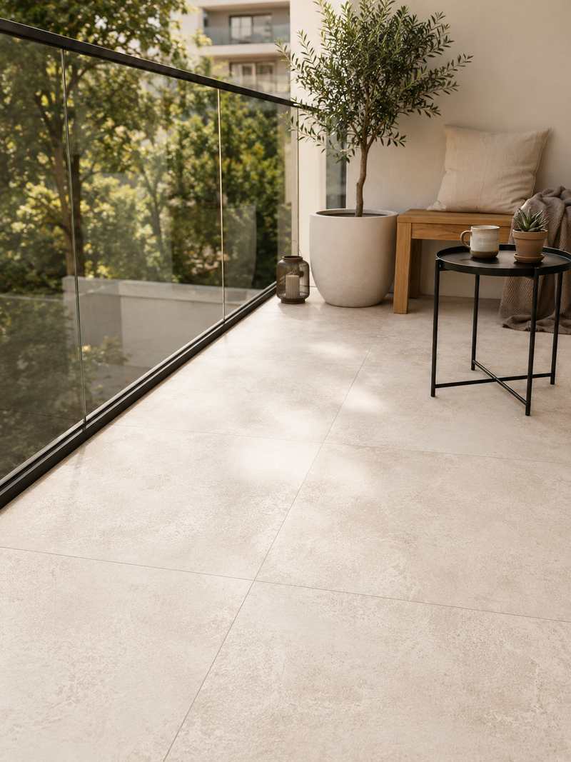 Balcón con Mallorca Beige
