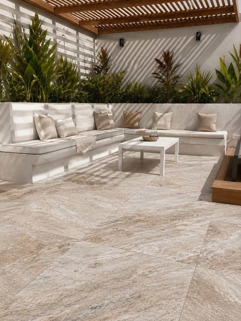 Patio con Salto Angel