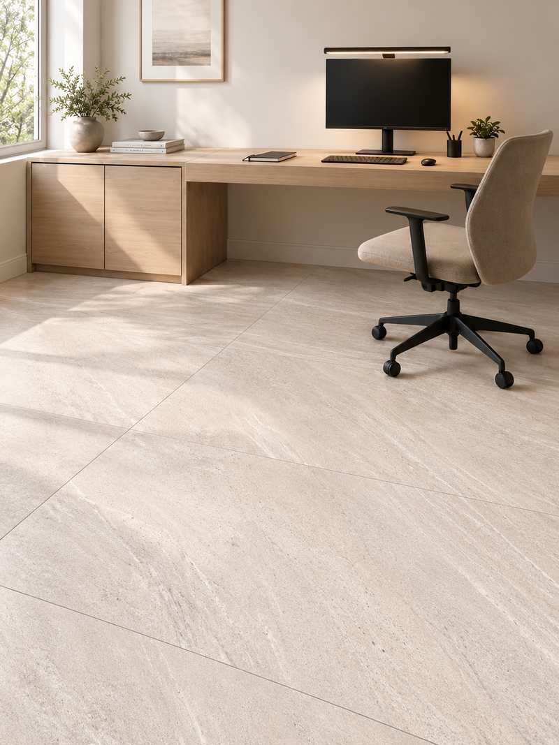 Home office con Venecia Rustico