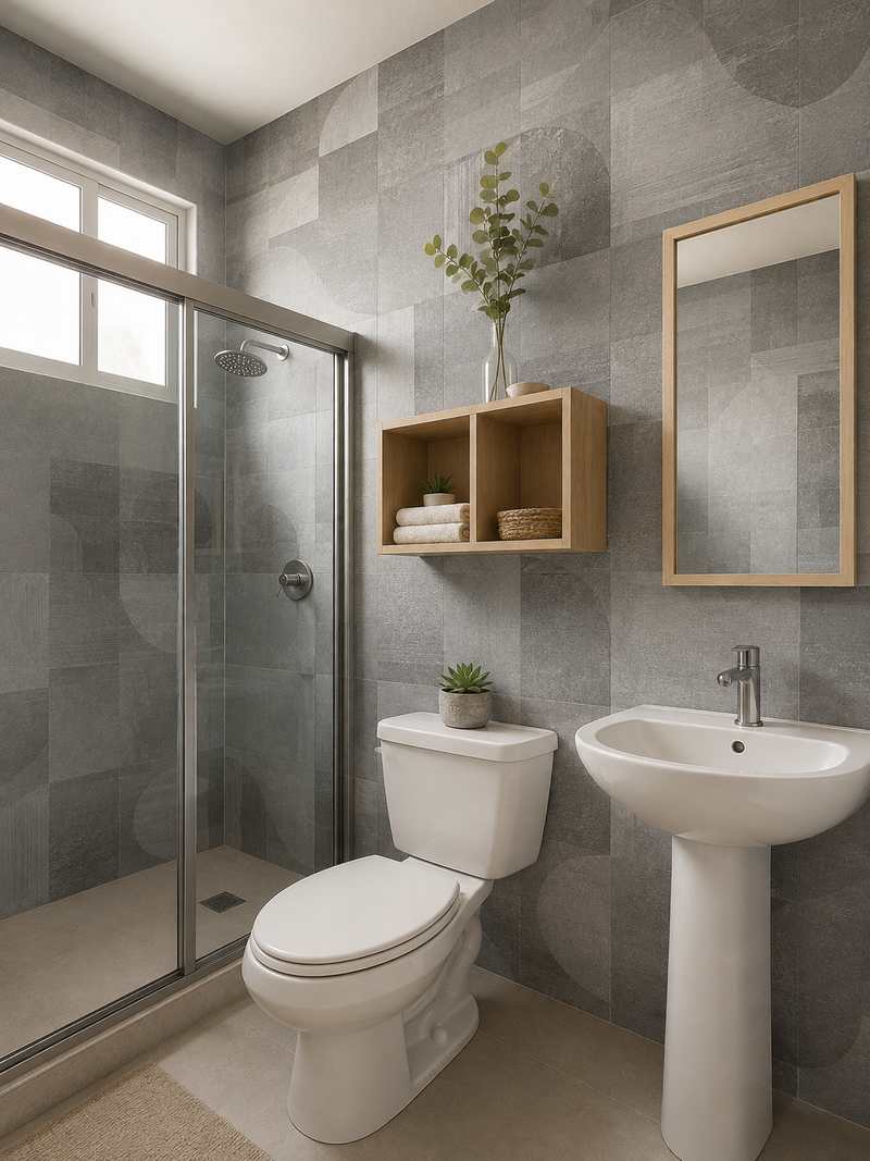 Baño con Ávila Geométrico