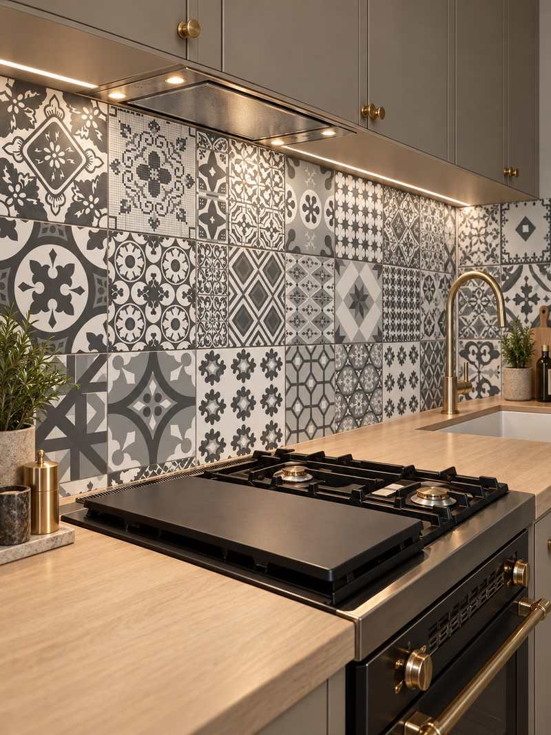 Cocina con Ilusion Graphite