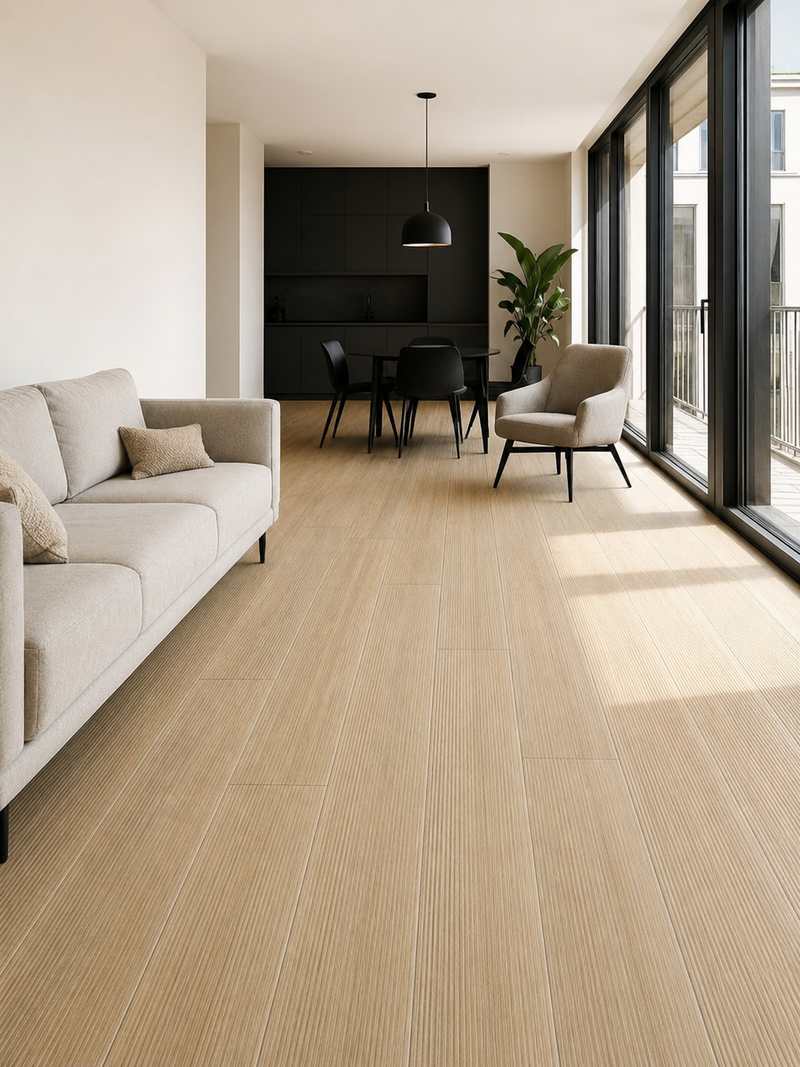 Sala con Bahia Crema Canal