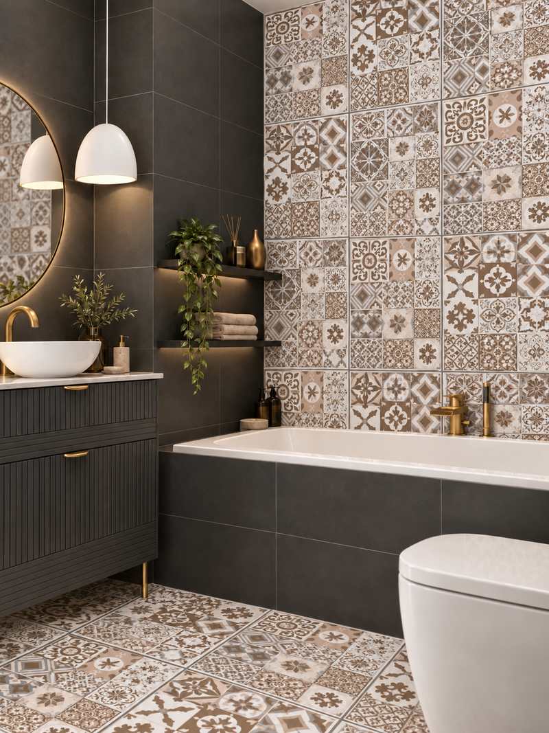 Baño con Ilusion Camel