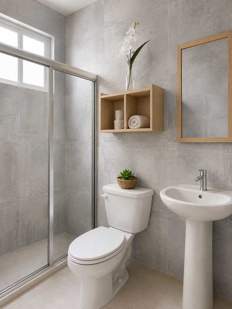 Baño con Ávila Gris