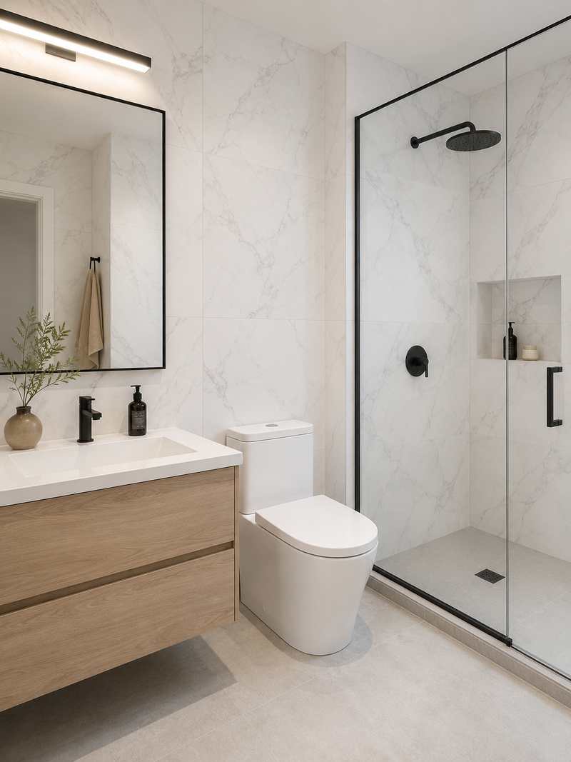 Baño con Galipan Gris